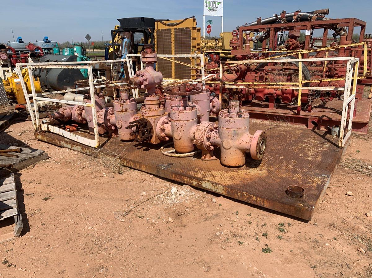 Used 14’ x 8’ Skidded Choke Manifold