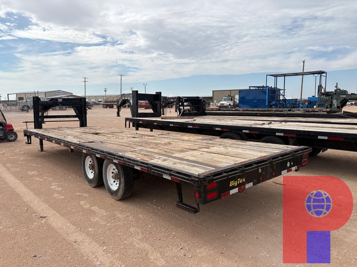 Used 2012 BIG TEX 26’ X 102” T/A GOOSENECK TRAILER