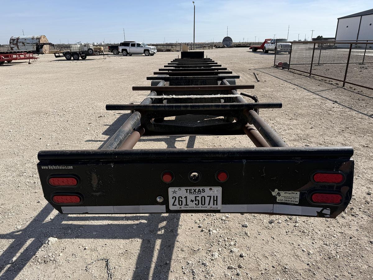 Used BIG TEX 30’ X 68” T/A BUMPER PULL PIPE TRAILER