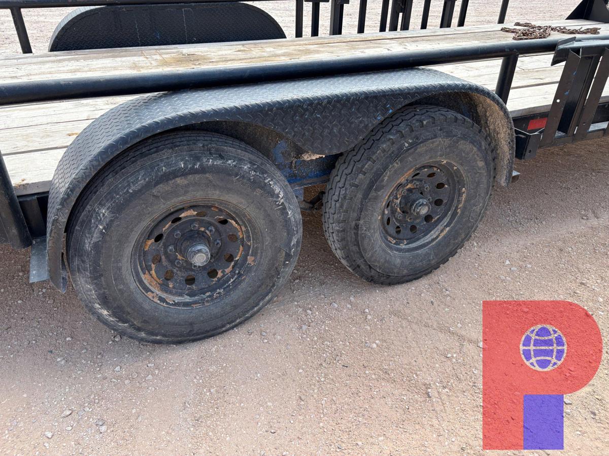 Used SHOPBUILT 21' X 7' T/A GOOSENECK TRAILER