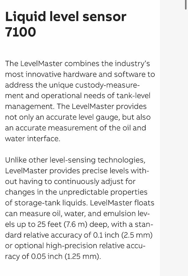 Used (8) UNUSED TOTAL FLOW 7100 LIQUID TANK LEVEL SENSORS
