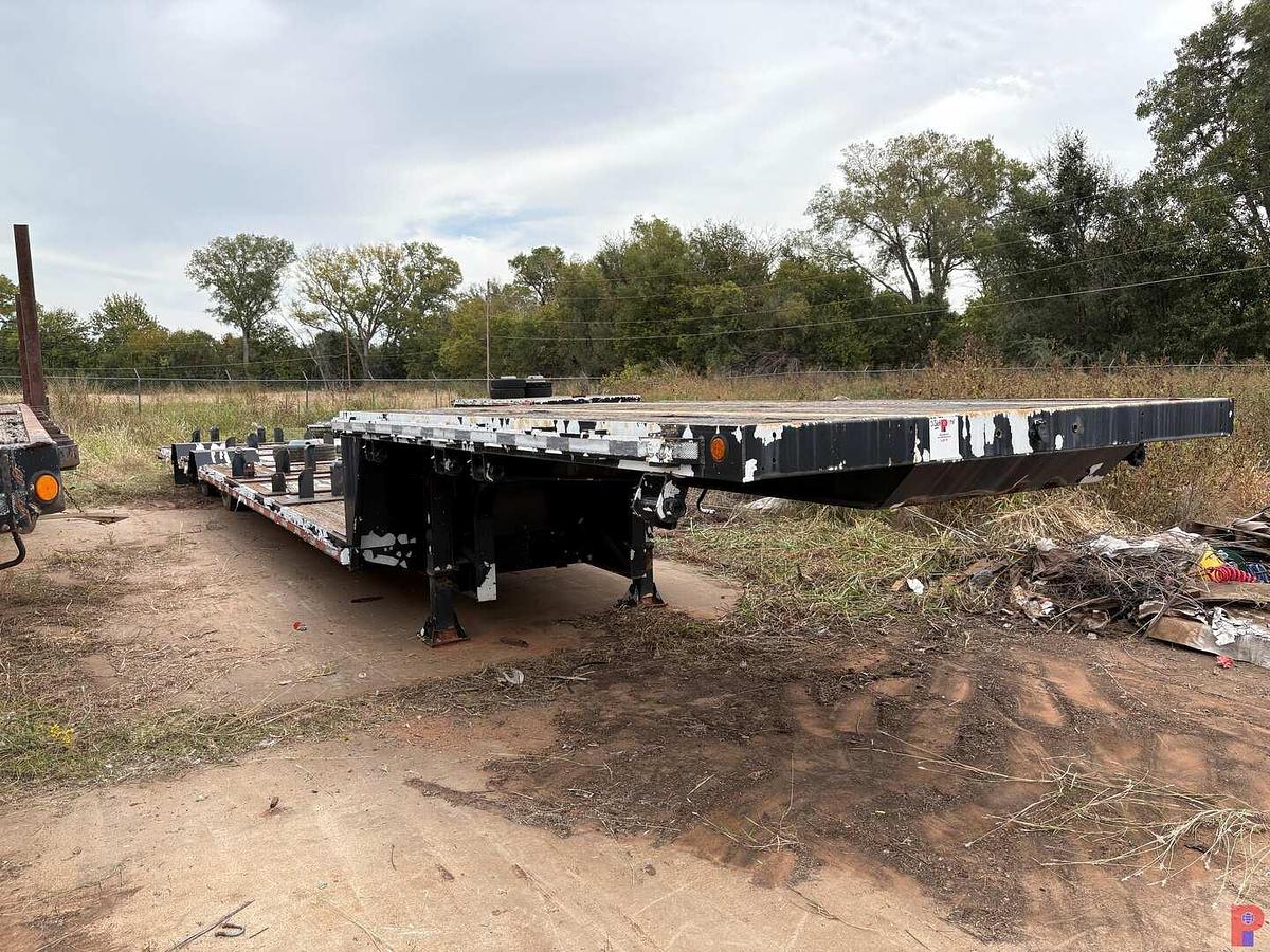 Used 2005 AZTEC TRAILERS 53’ X 102” T/A LOWBOY TRAILER