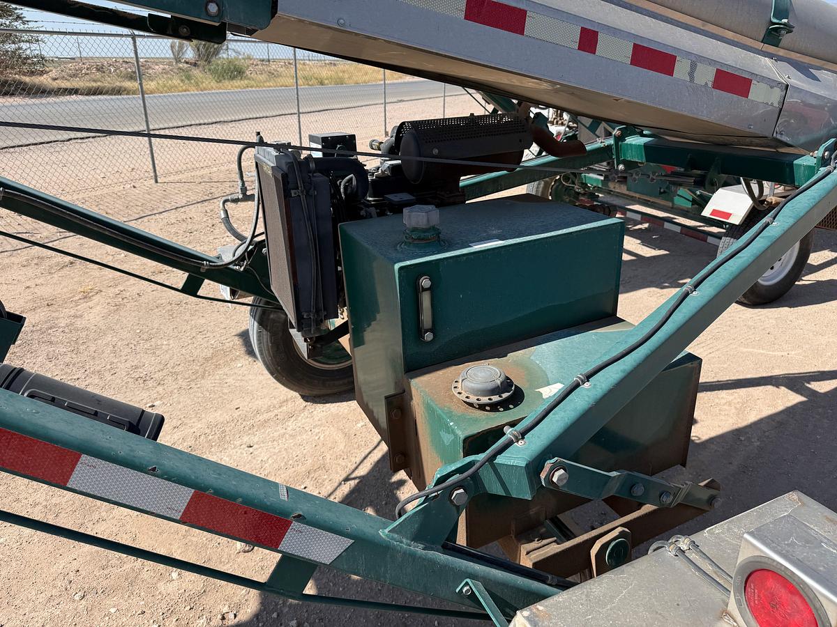Used 2011 CONVEYALL TCSS-1435 S/A BUMPER PULL CONVEYOR TRAILER