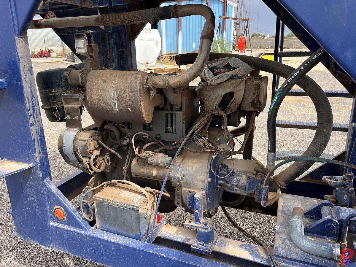 Used 38’ PIPEHANDLER CATWALK TRAILER P/B A DEUTZ 3 CYLINDER ENGINE