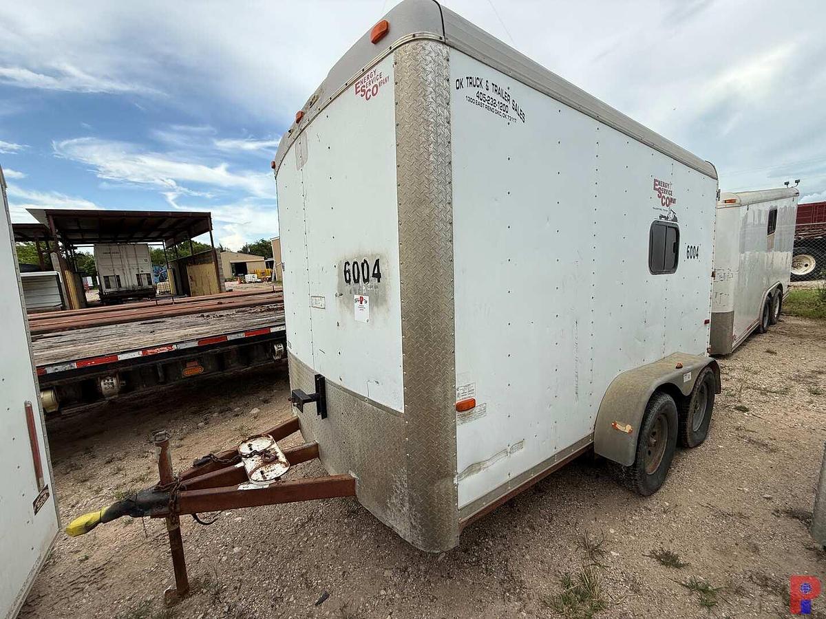 Used 2011 CARGO CRAFT 12’ T/A BUMPER PULL CREW / DOGHOUSE TRAILER