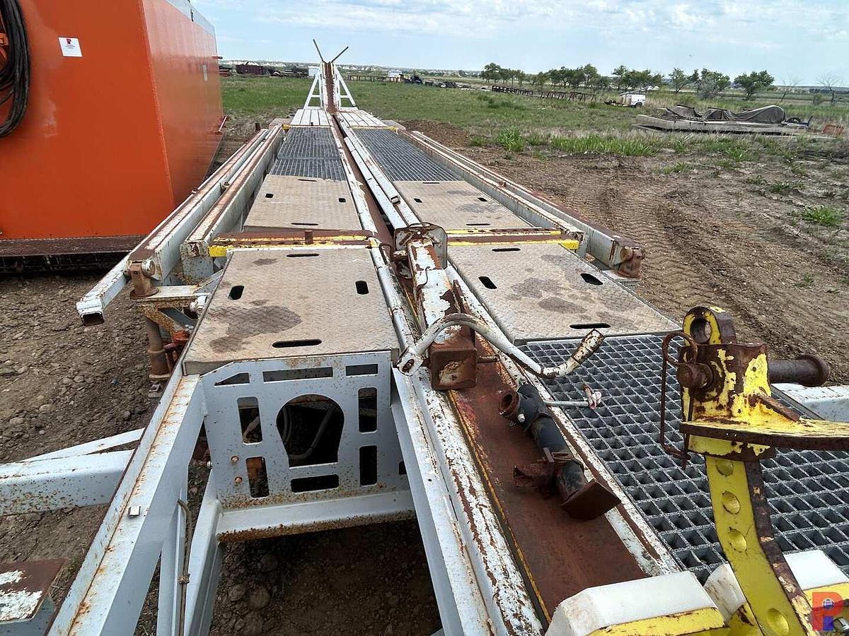 Used 2012 RANGELAND 3545T 52’  T/A HYDRAULIC PIPE HANDLER TRAILER