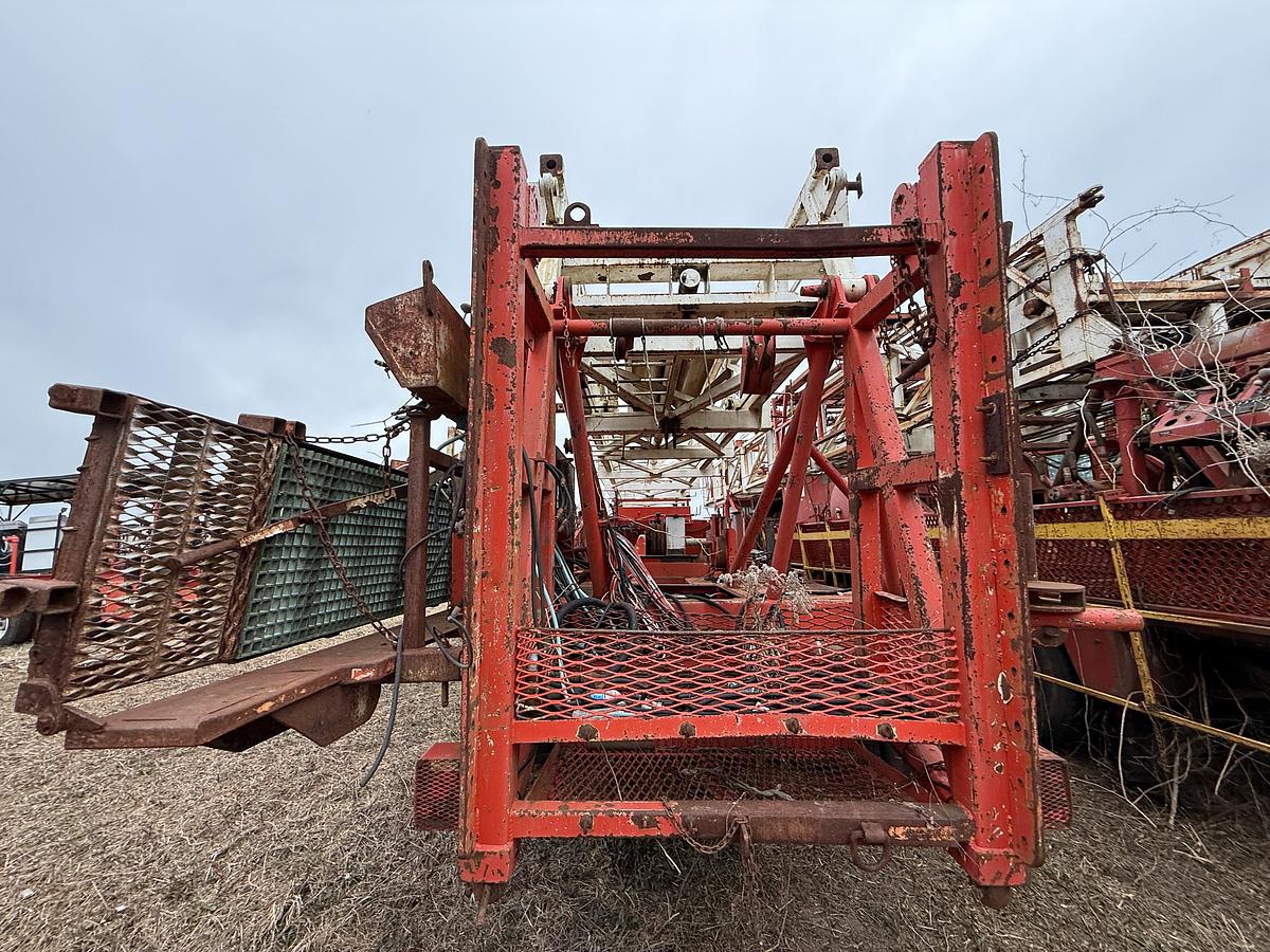 Used 2003 FRANKS / NOV 1287/160 96’-210K 4-AXLE WELL SERVICE WORKOVER RIG (INCOMPLETE)