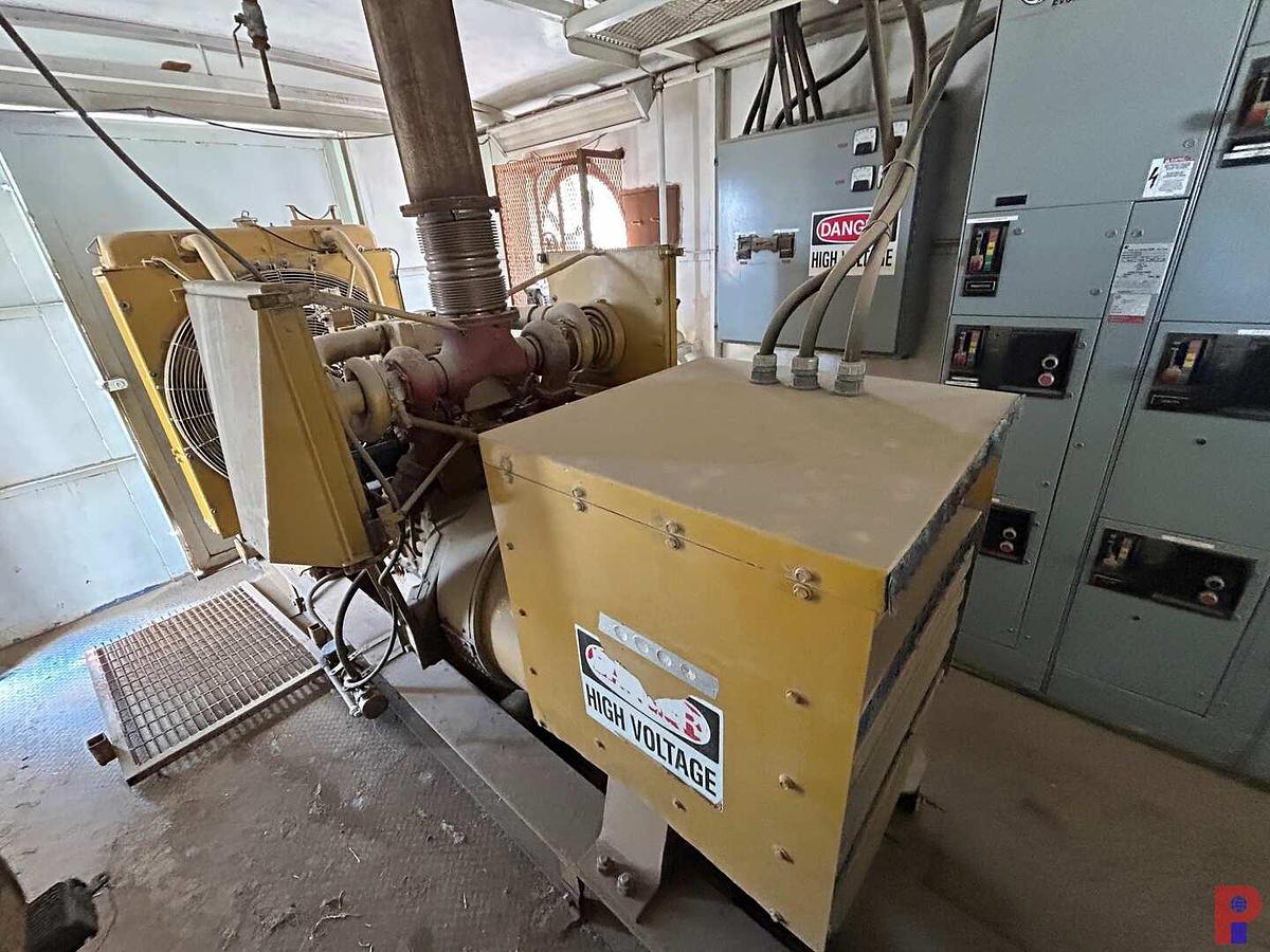Used GENHOUSE W/ (2) 250 KW GENERATORS P/B CAT 3412 ENGINES