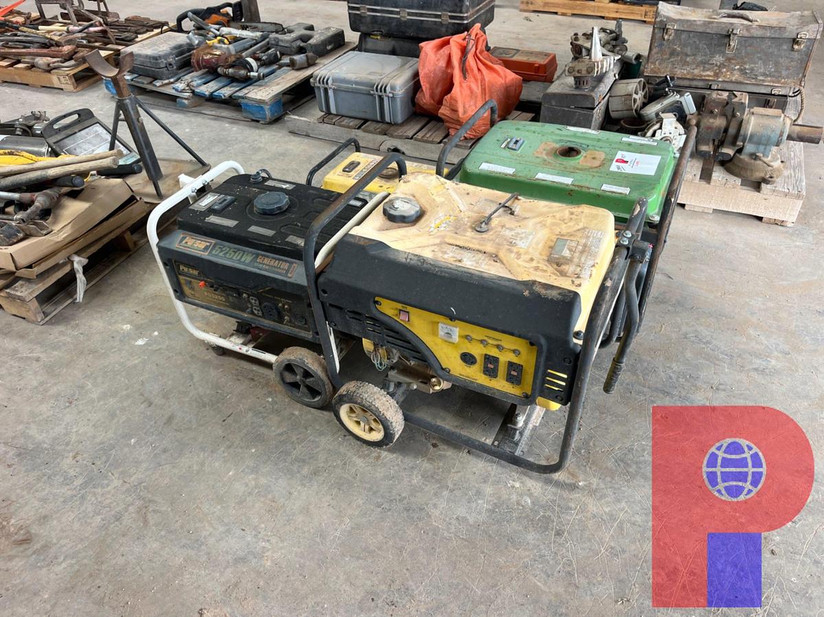 Used (4) USED GASOLINE GENERATORS