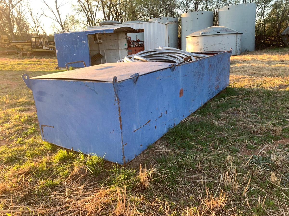 Used 15’ L x 5’ W x 3’ T Metal Tool Transport Basket