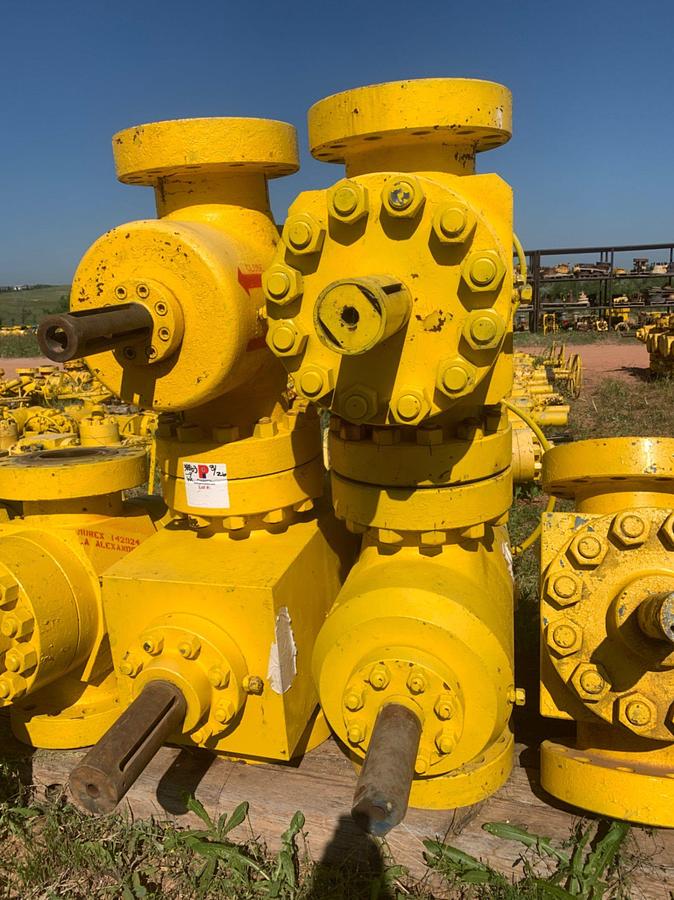 Used (6) 7-1/16 10k Gate Valves