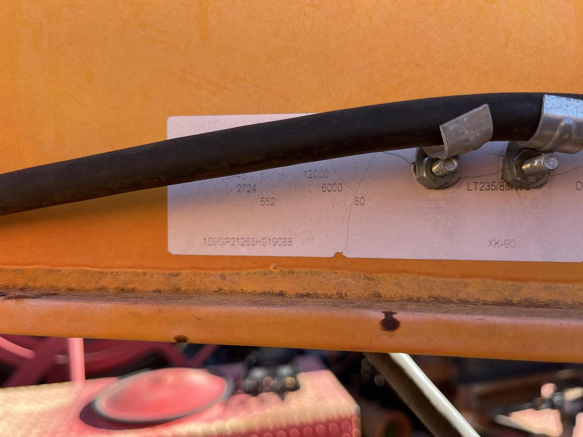 Used 2008 VENTURETECH XK-90 POWER SWIVEL MTD ON T/A GOOSENECK TRAILER