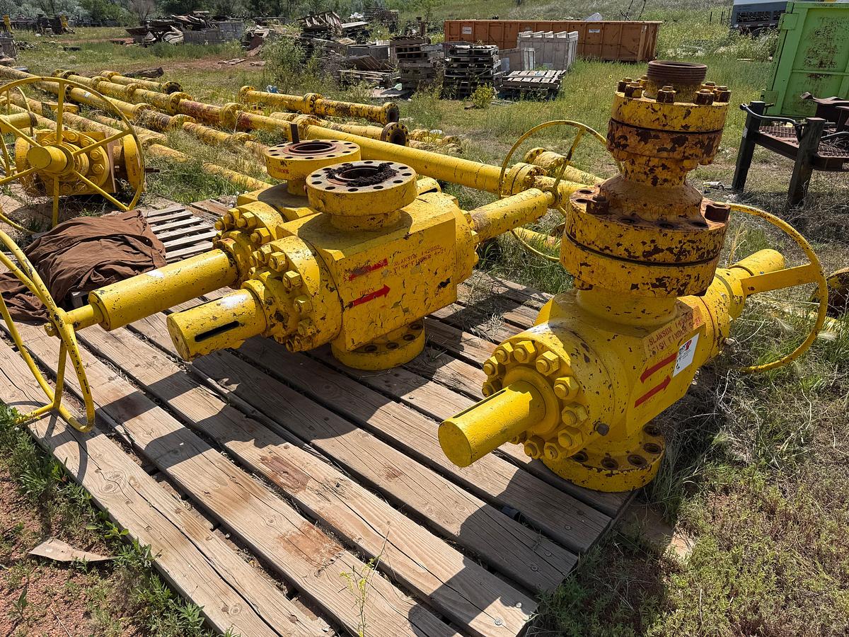 Used (4) 7-1/16” 10M MANUAL FRAC VALVES