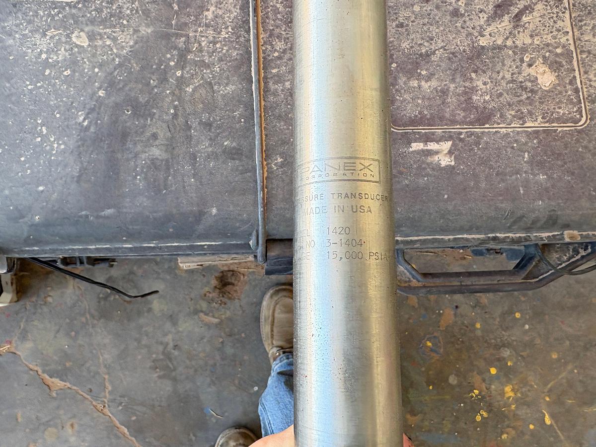 Used (6x$) (6) panex corp. model 1420 pressure transducers