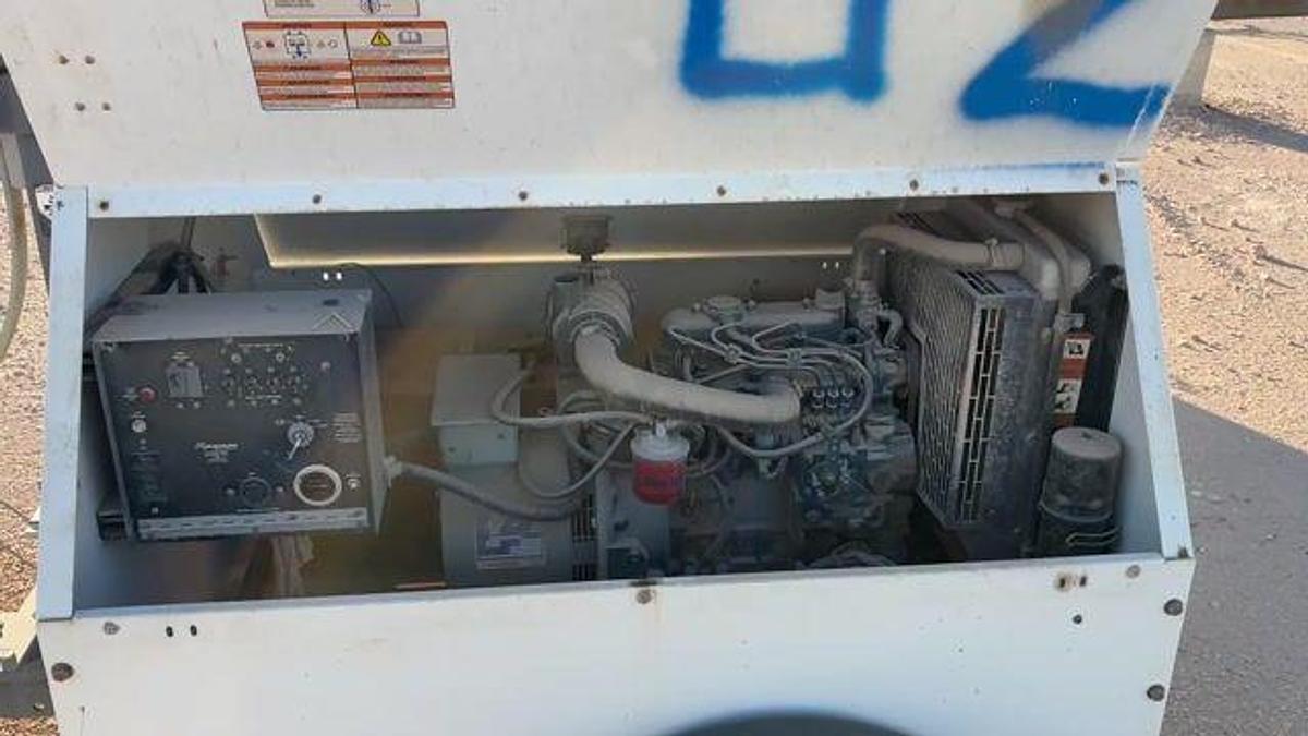 Used MAGNUM MLT4060K 6KW S/A BUMPER PULL LIGHT TOWER