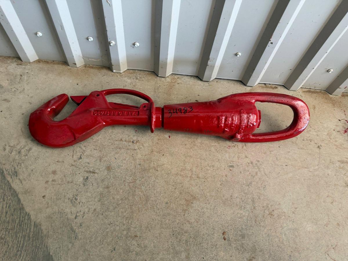Used O’Bannon 20 ton rod hook