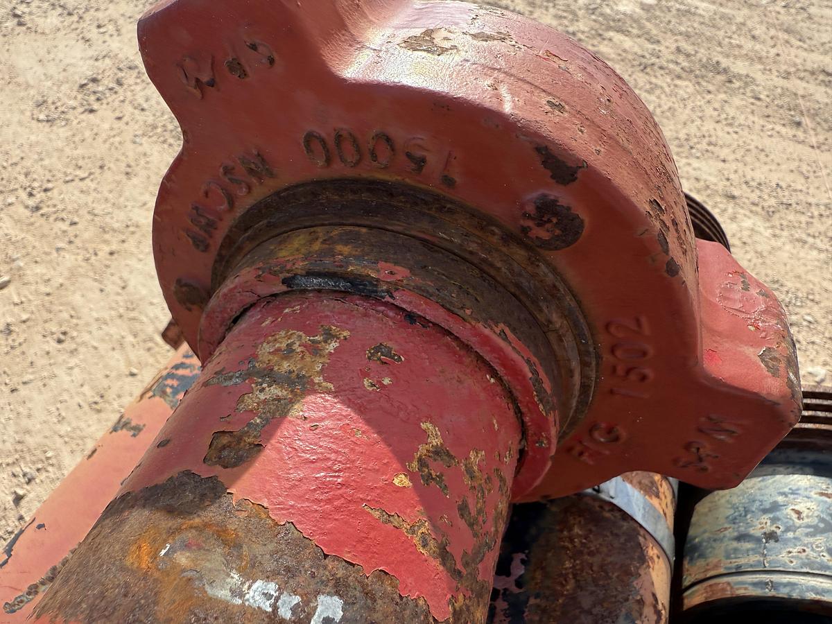 Used (20 X $) 3” DIA X 15’L FIG 1502 15K WP FLOW IRON