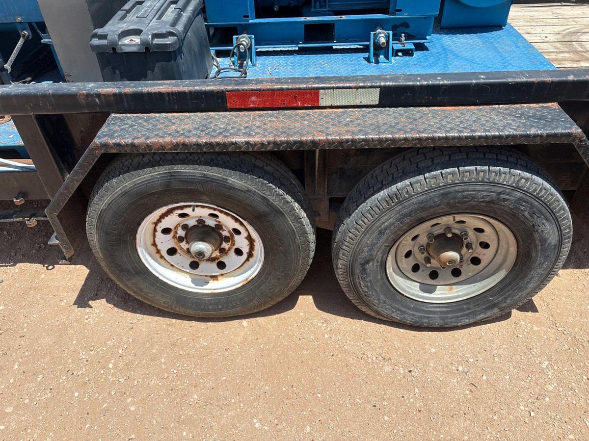 Used 2011 RELIABLE PUMPS T/A GOOSENECK 15K HYDROSTATIC TEST TRAILER