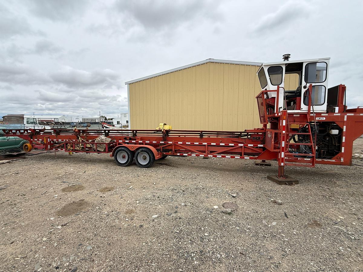 Used 2013 PIPE TRIPPER 40' HYD PIPE HANDLER MTD ON T/A GOOSNECK TRAILER