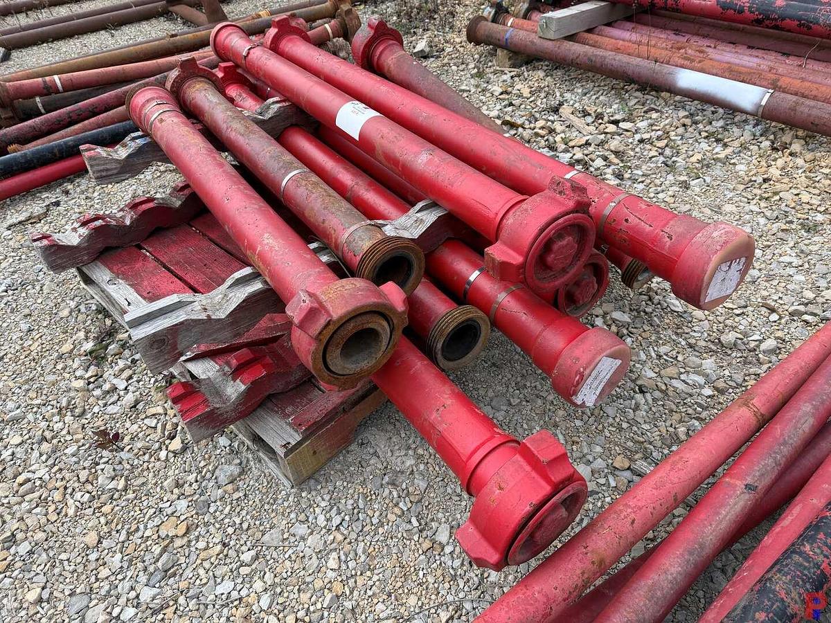 Used (9 X $) (9) 4’-6’ JTS 3” FIG 1502 15K WP FLOW IRON