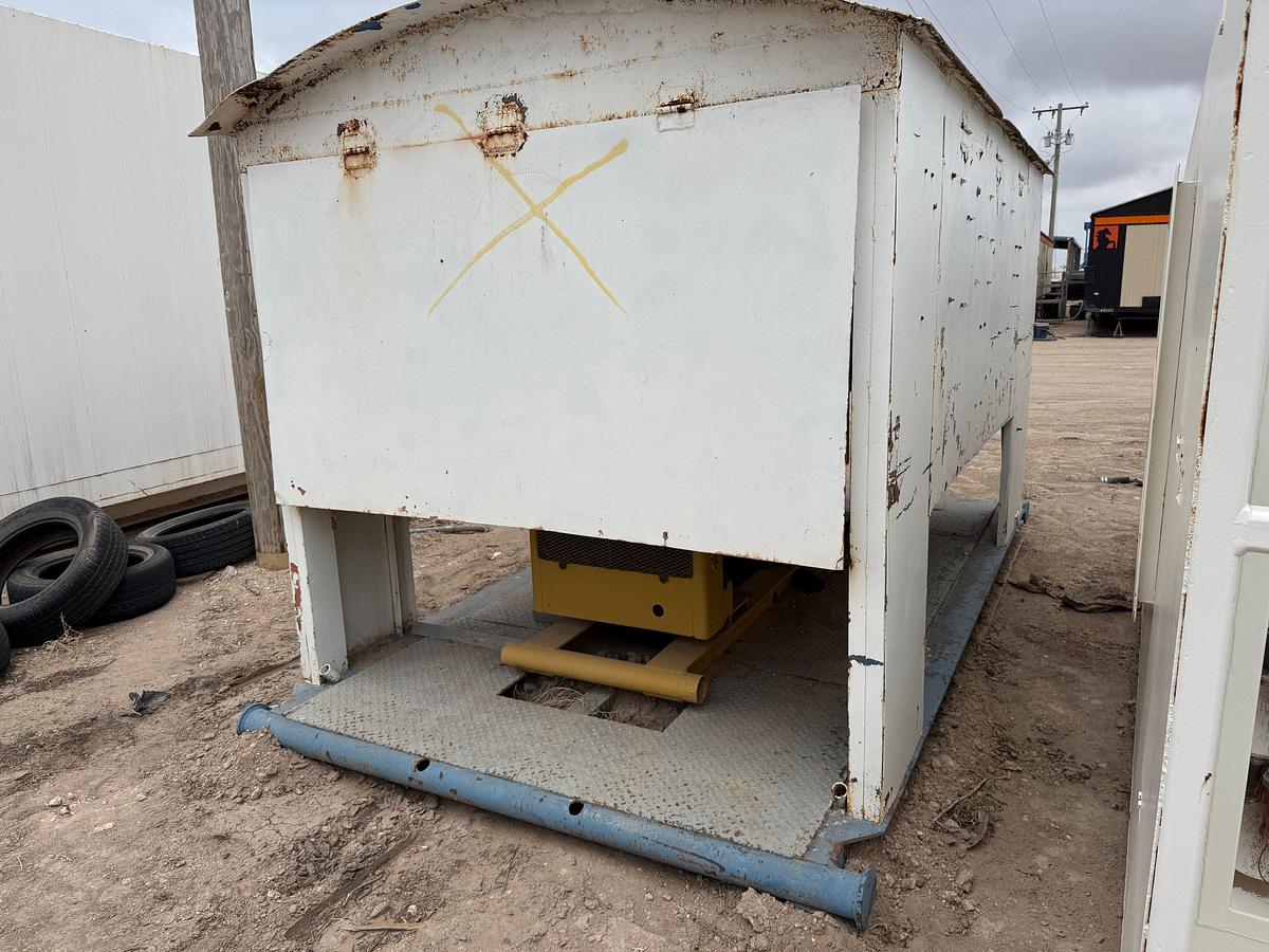 Used CATERPILLAR 3304DI DIESEL GENERATOR HOUSE, SKIDDED