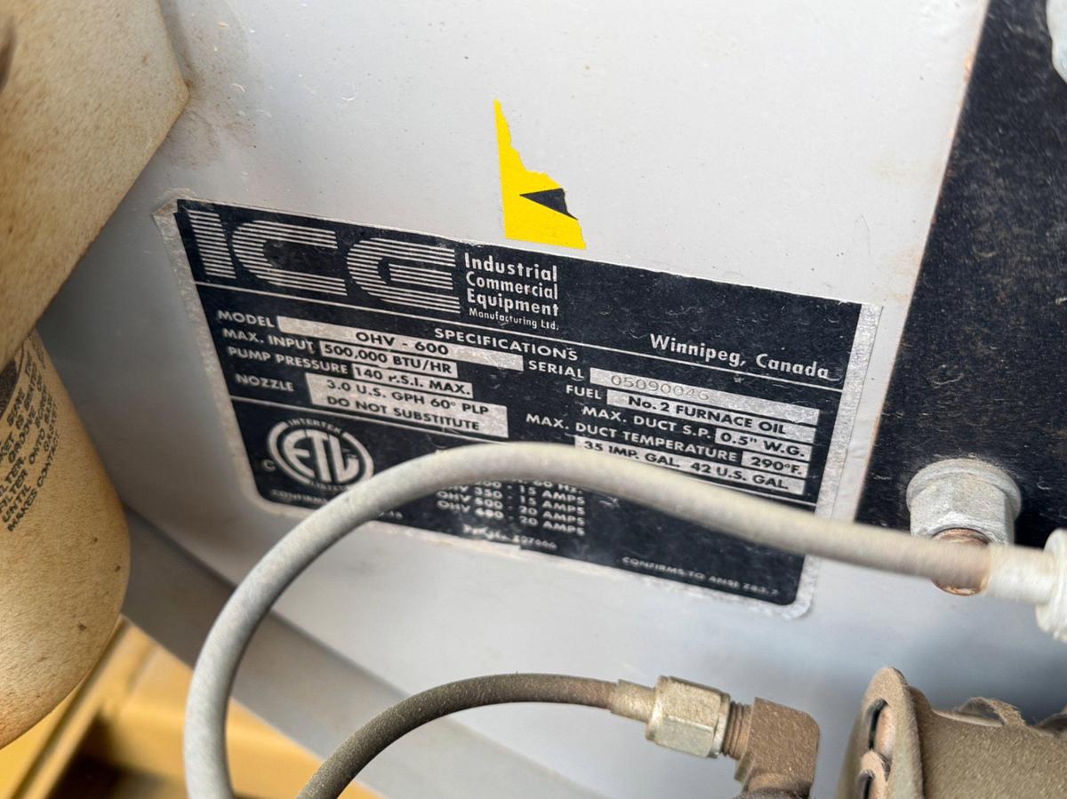 Used Allmand Maxi-Heat portable Rig Heater