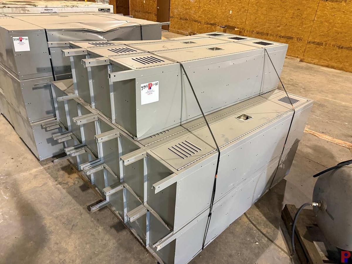 Used (5-SETS OF 3) 18”L X 12”W X 72”H LOCKERS