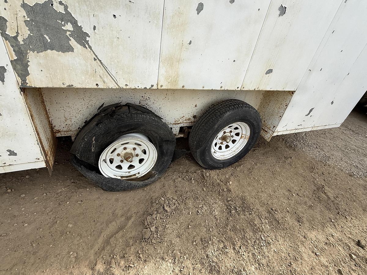 Used 2001 TRRY 12’ T/A BUMPER PULL DOGHOUSE TRAILER