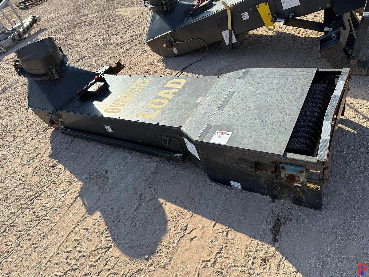 Used (2) 11’ X 3’ HYDRAULIC TILT CONVEYORS, (3) 22’ X 32” CONVEYOR TROUGHS & (2) EXTENSIONS F/ SAND KING