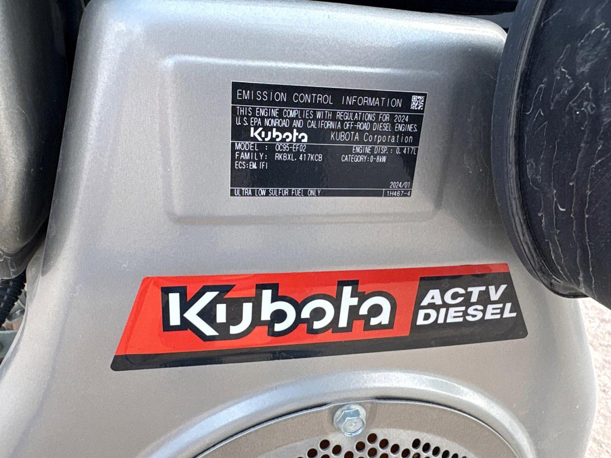 Used 3K PSI PORTABLE HYDRAULIC POWER UNIT P/B: KUBOTA DIESEL ENGINE