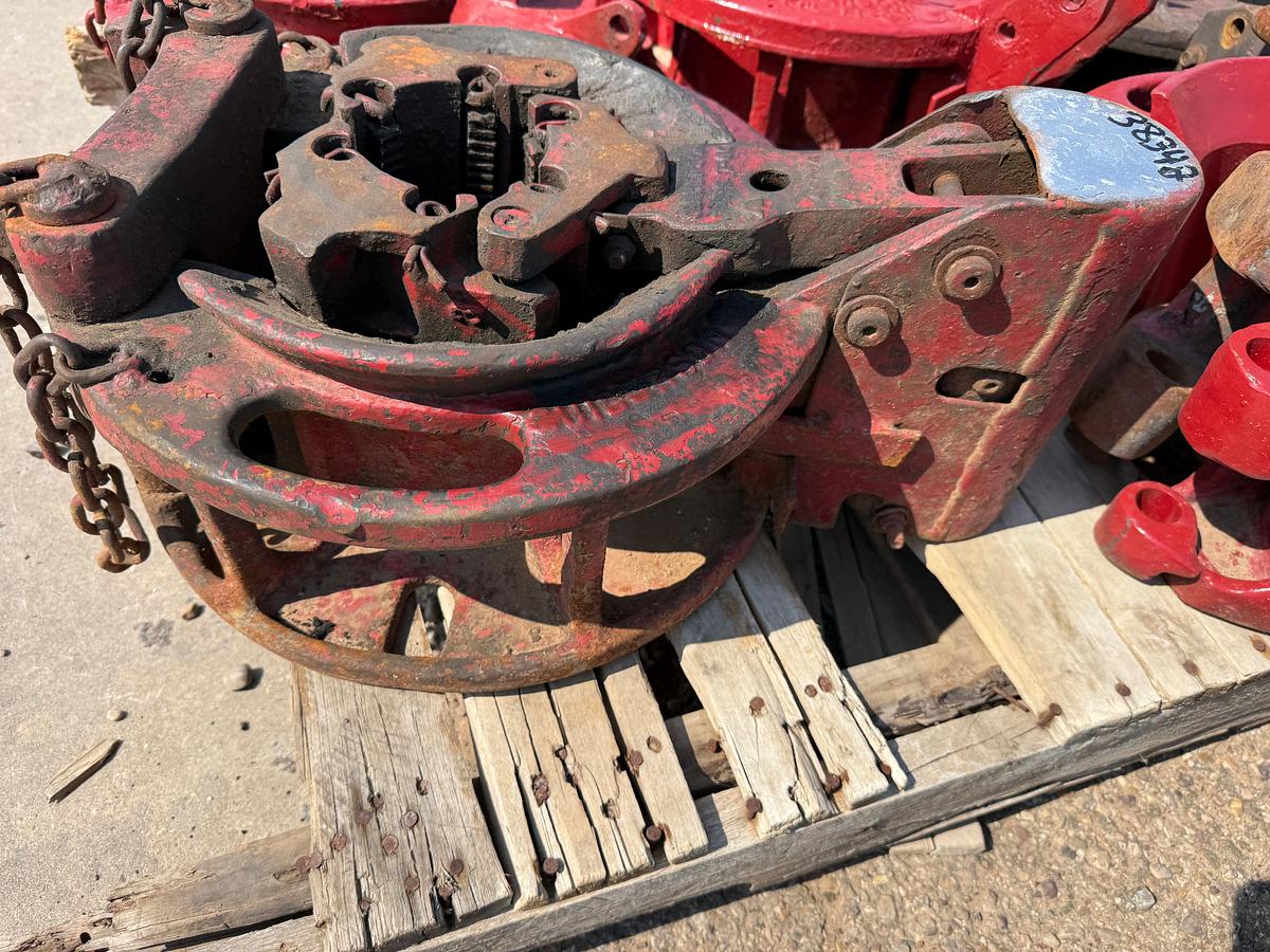 Used GUIBERSON TYPE T-60 AIR SLIPS DRESSED F/ 3-1/2”, & (4) SLIP BOWLS