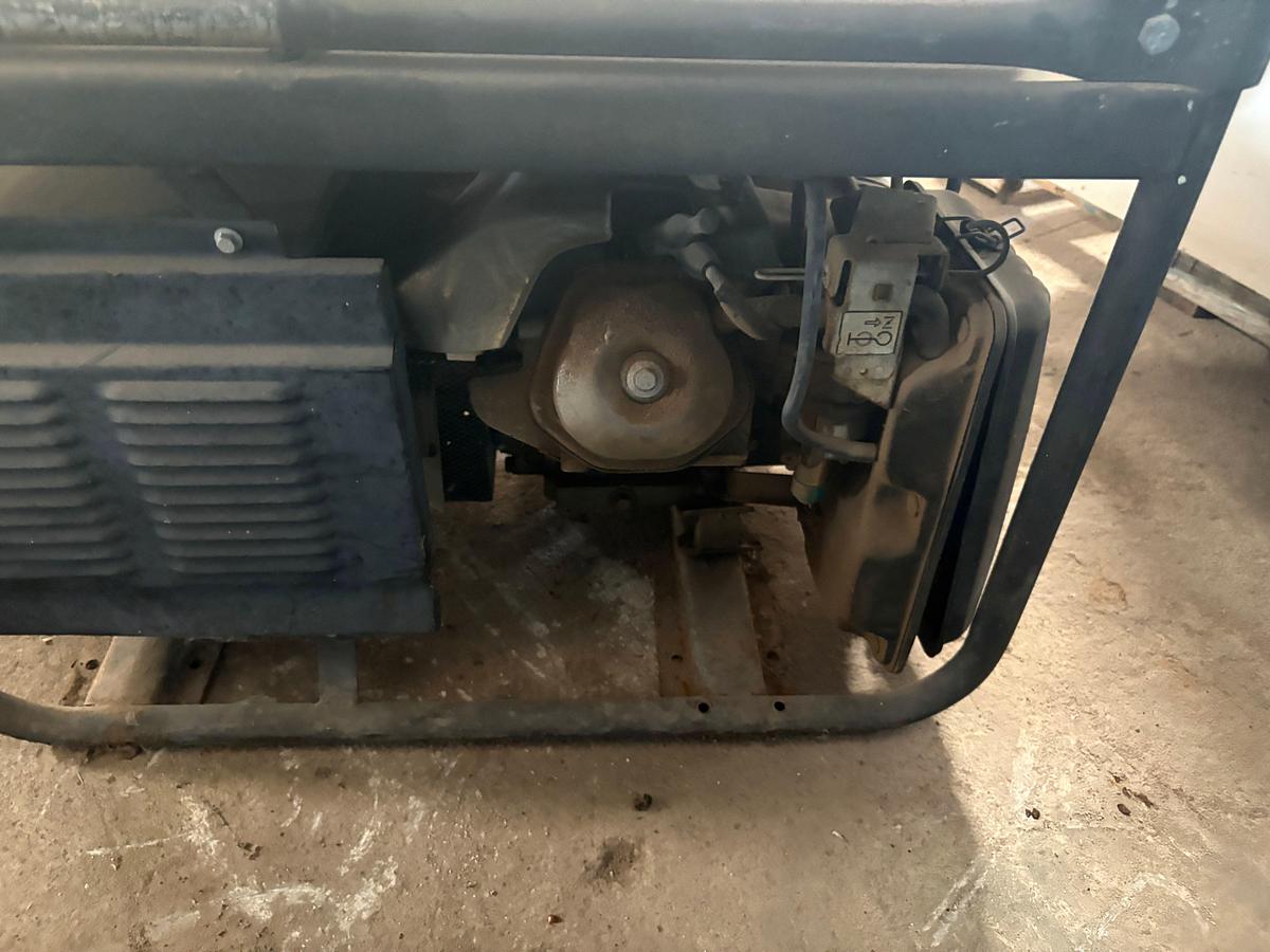 Used 7500watt portable generator