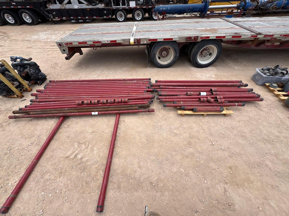 Used (35) assorted length 2-7/8” tubing pup jts
