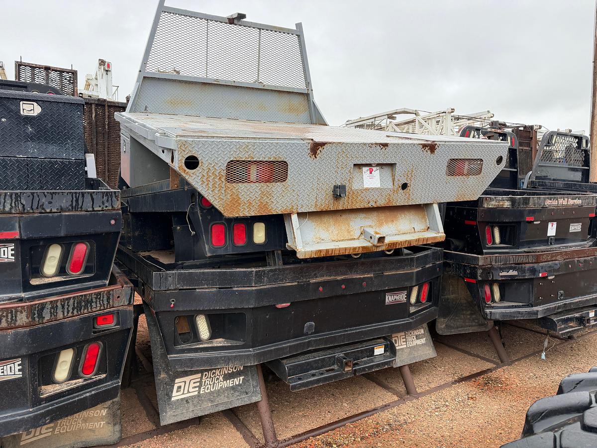 Used (3) Steel Pickup Flatbeds