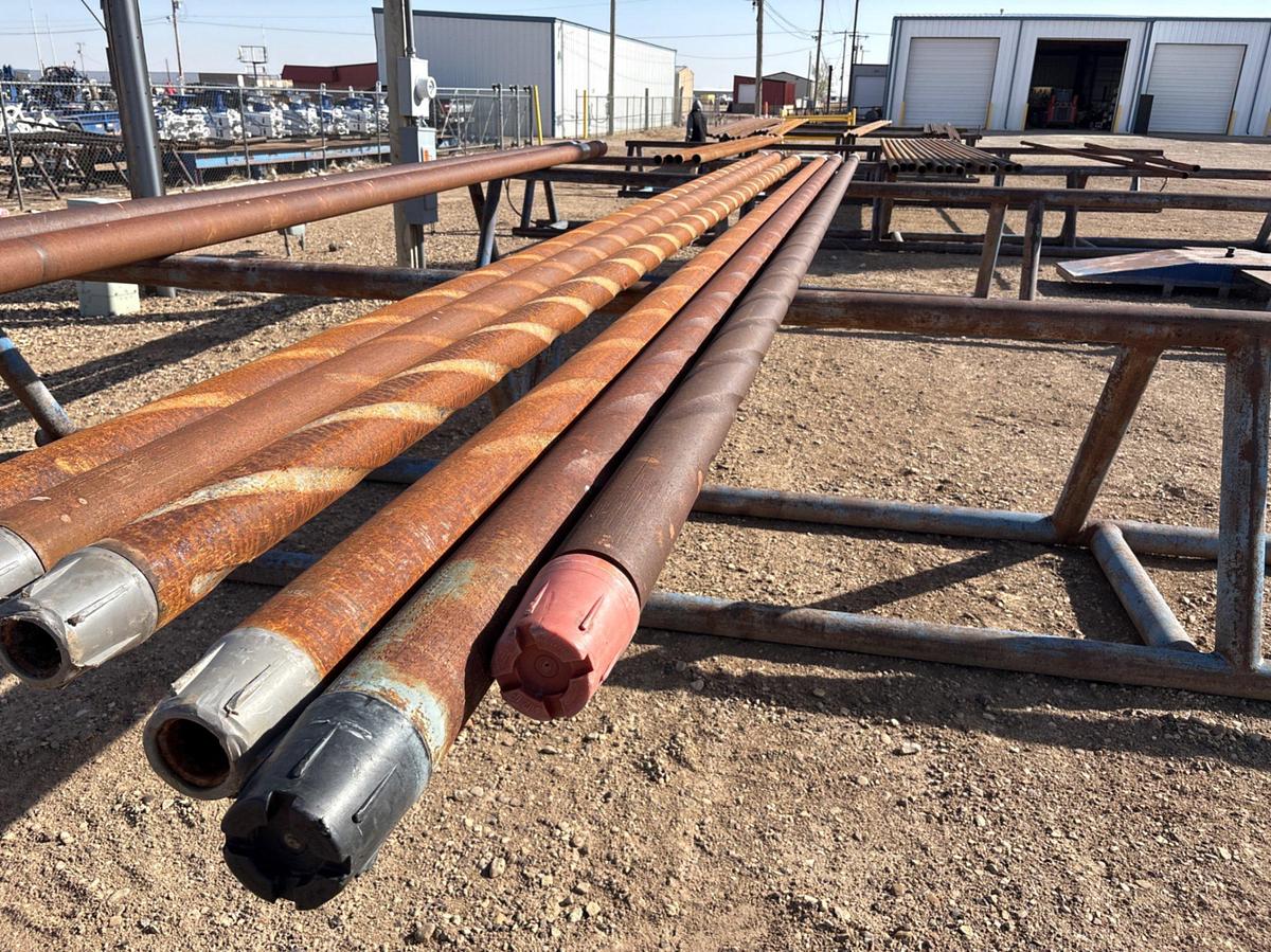 Used 4-5/8”OD X 2-1/4”ID X 30’L SPIRAL DRILL COLLAR W/ 3-1/2IF CONNECTIONS