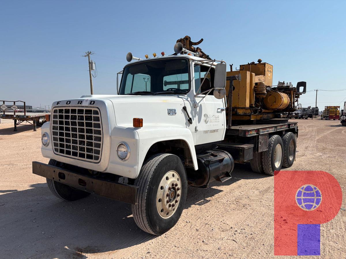 Used TEXOMA 330 PRESSURE DIGGER MTD ON 1983 FORD LT9000 T/A DAYCAB TRUCK