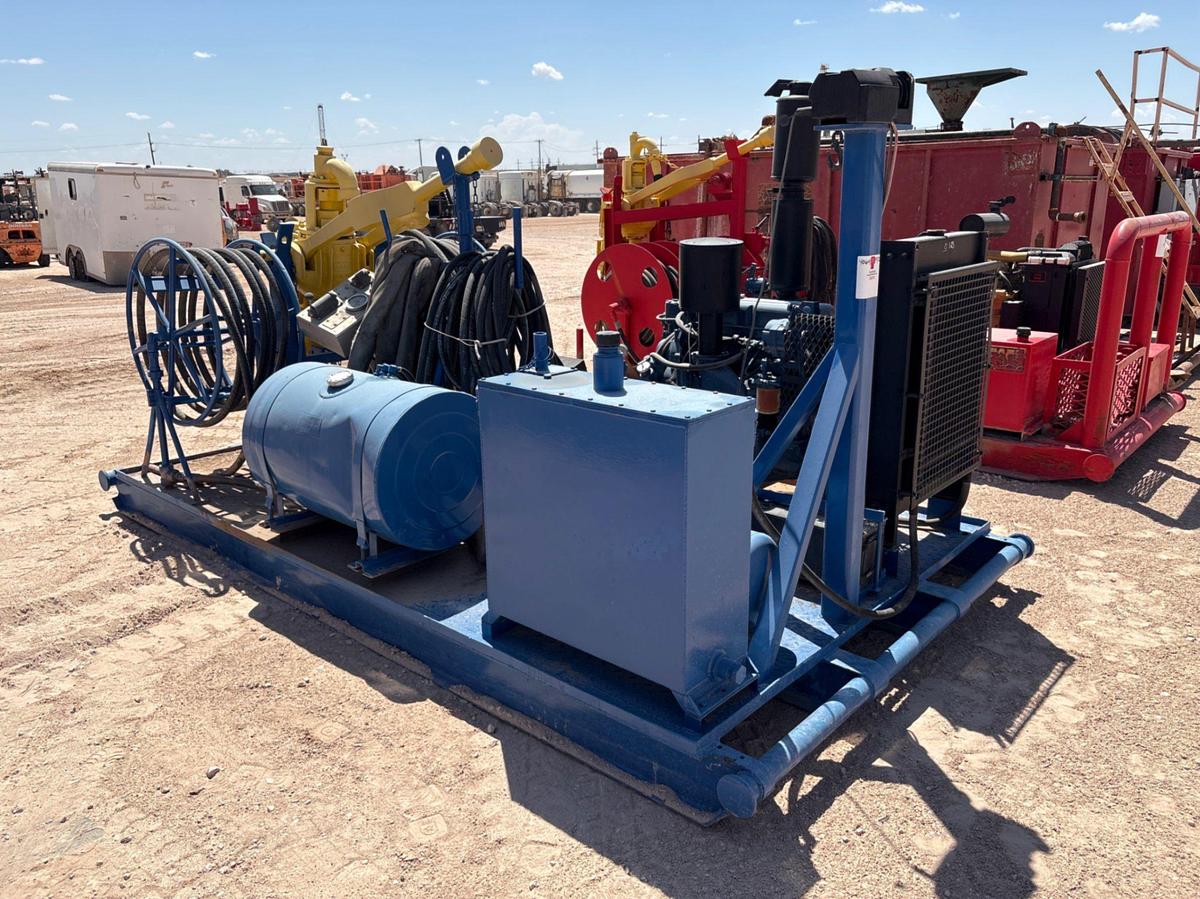 Used Bowen 2.5 power swivel unit, skidded