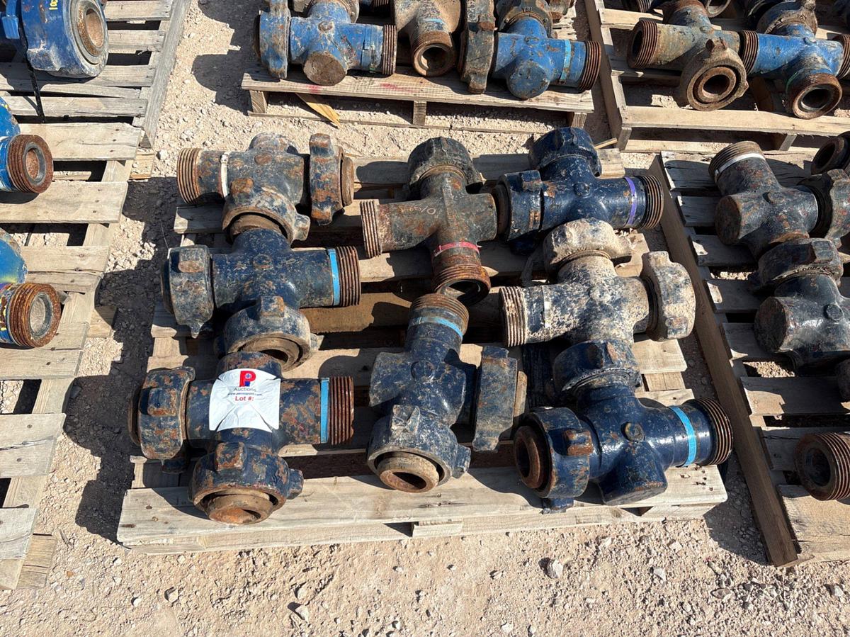 Used (16x$) 3” 1502 “T” fittings