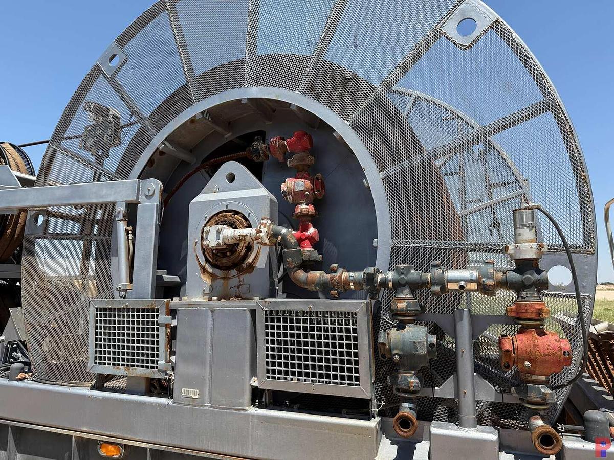 Used 2012 TOTAL EQUIPMENT AND SERVICE 15K 1-1/4” 4-AXLE COIL TUBING  TRAILER