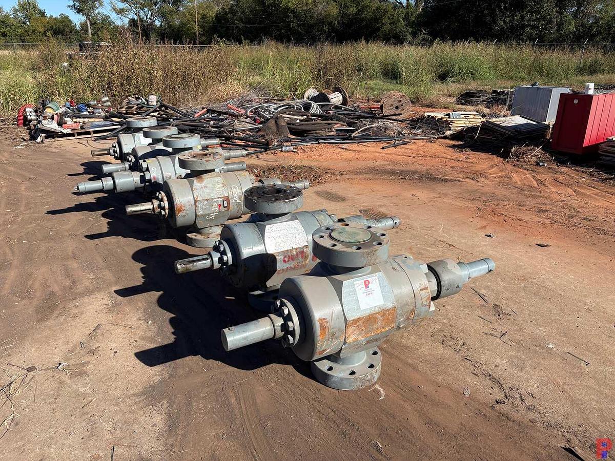 Used (6X$) (6) 4-1/16” 15K HYDRAULIC FRAC VALVES