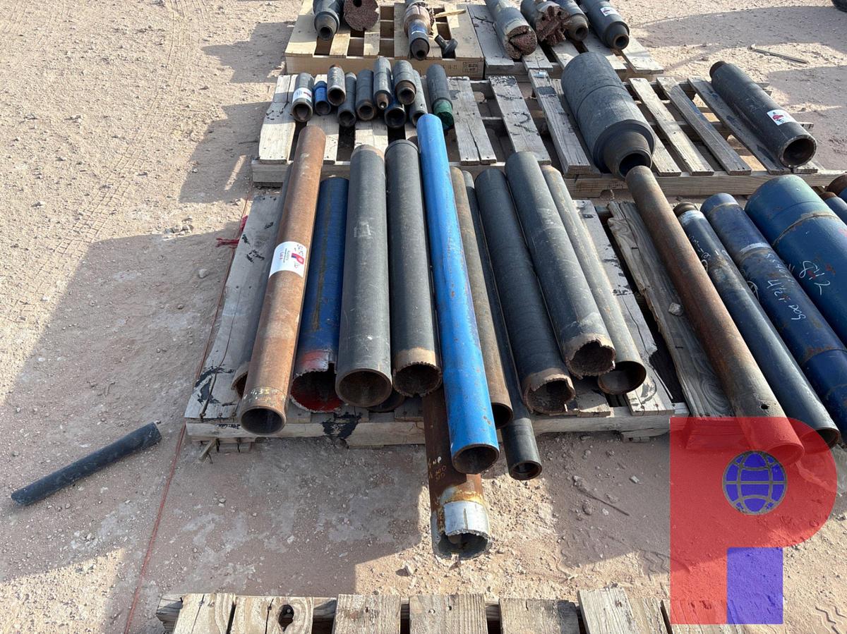 Used (12) assorted size wp shoes & extensions