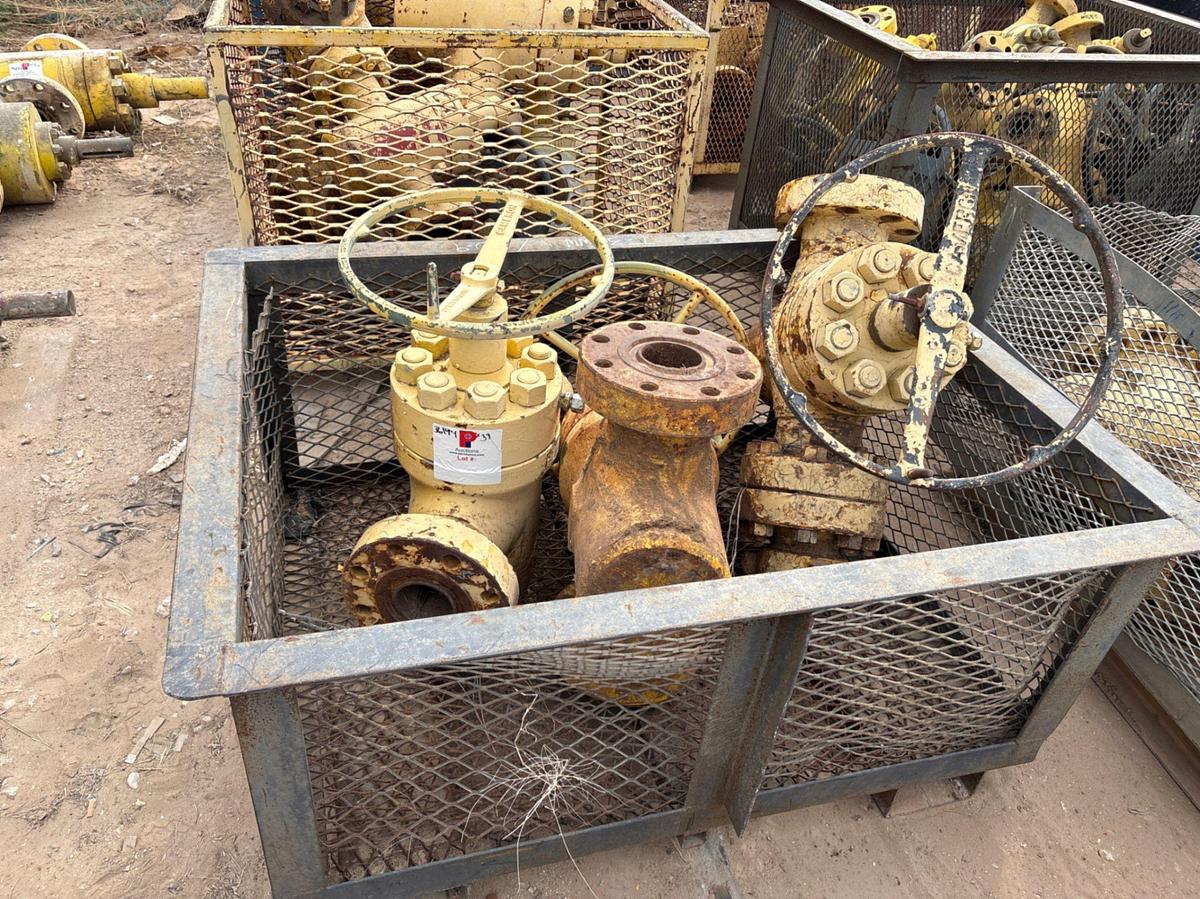 Used (12) assorted gate valves, 2-9/16” 10K to 7-1/16” 10k