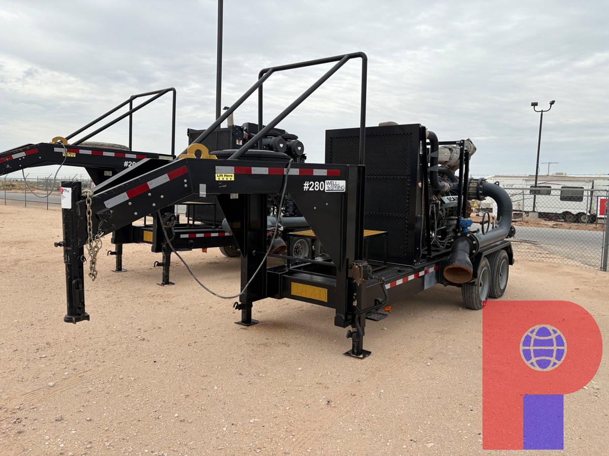 Used 2022 COASTAL T/A GOOSENECK 760 HP WATER TRANSFER PUMP