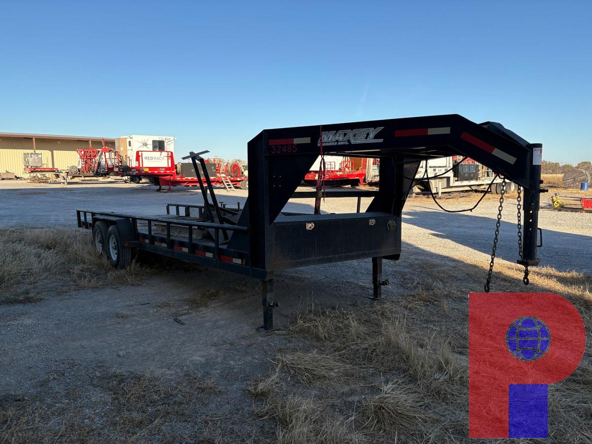 Used 2014 MAXX-D 24’ X 7’ T/A GOOSENECK TRAILER