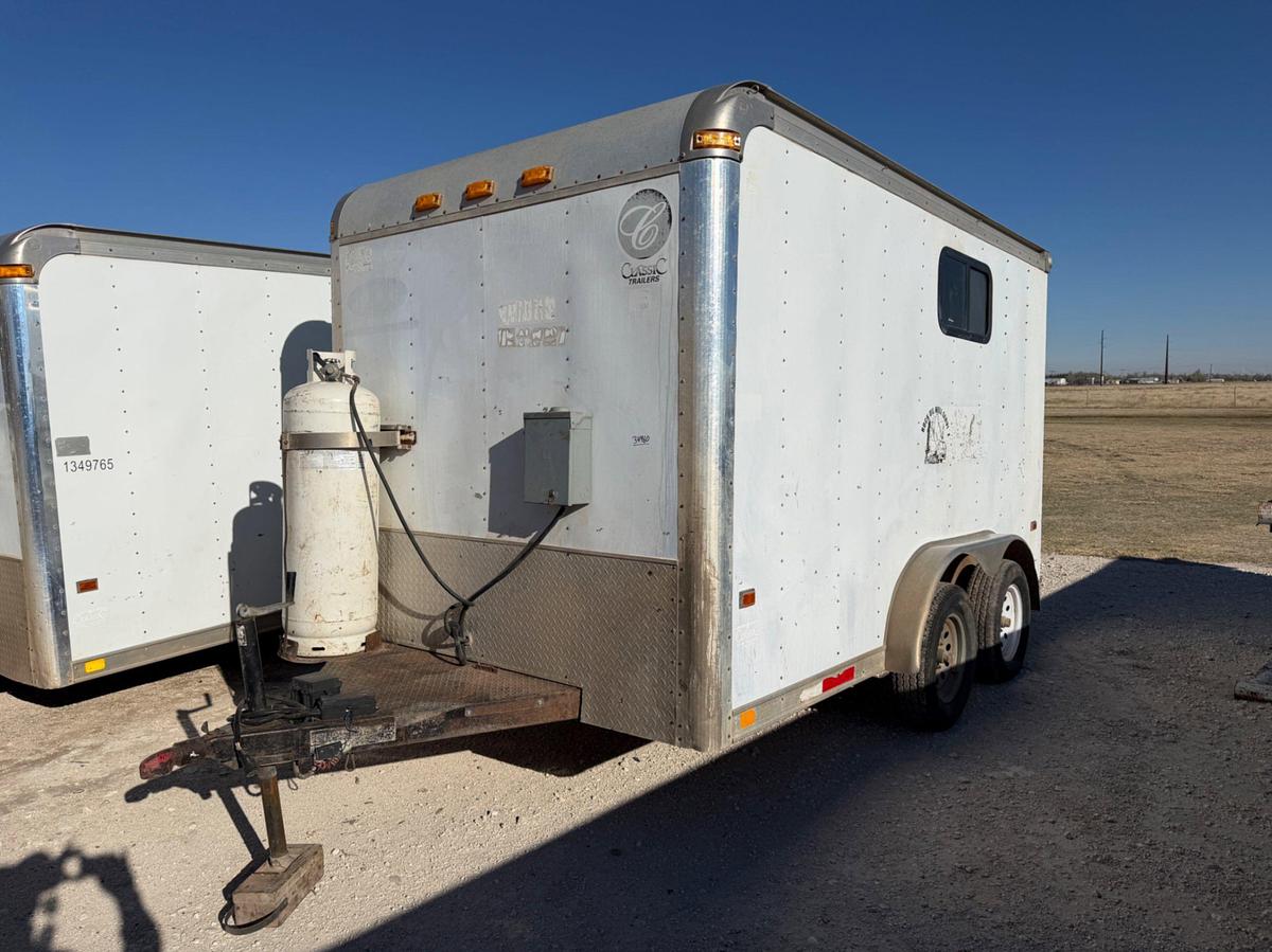 Used 2006 Classic 12’ BP Dog House Trailer