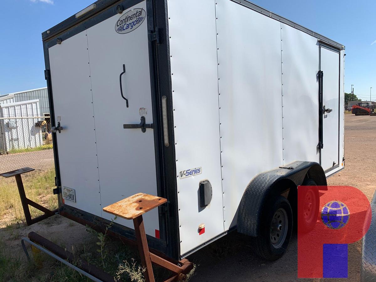 Used 2020 CONT 14’ CONTINENTAL CARGO ENCLOSED TRAILER