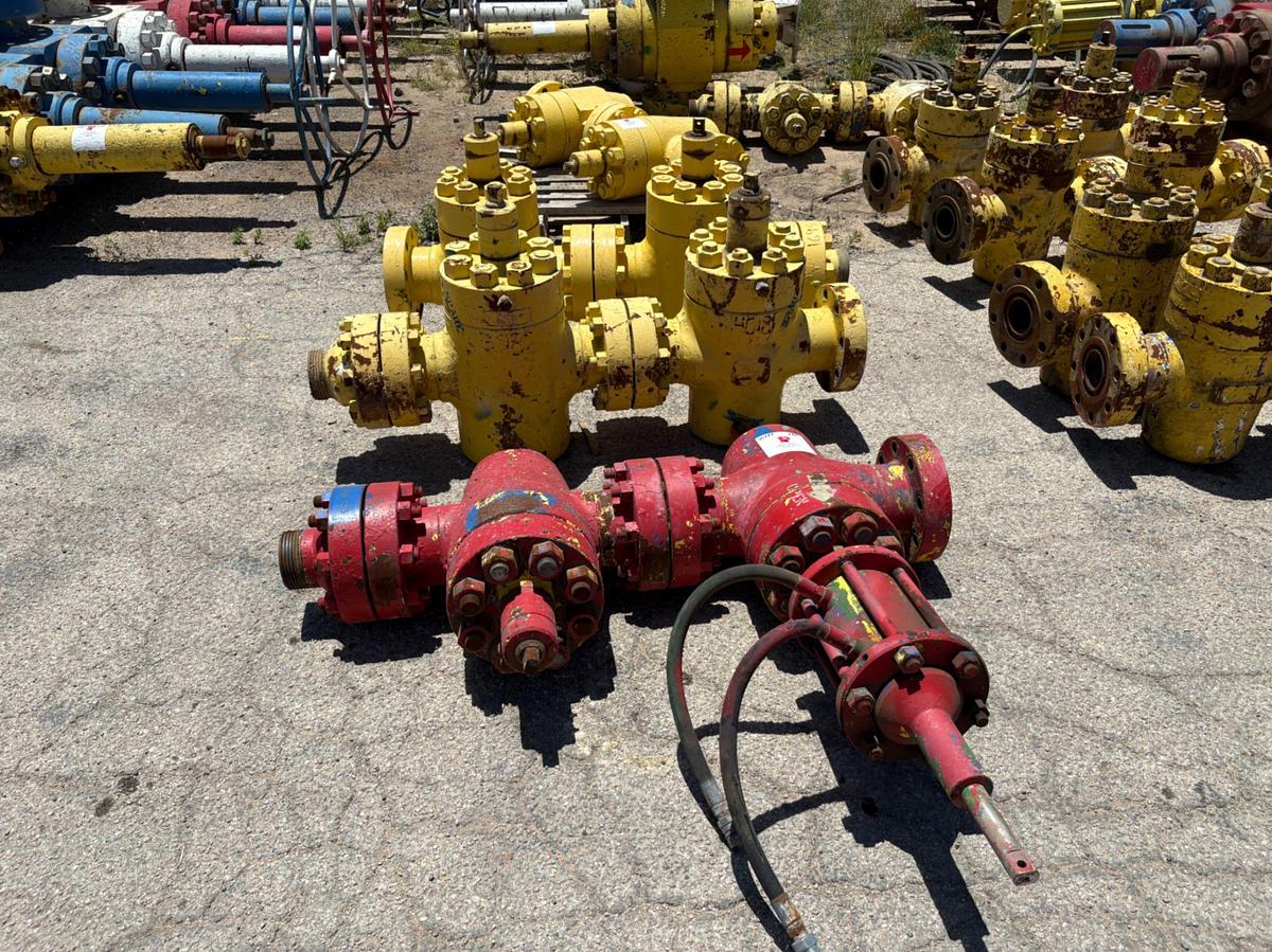 Used (8x$) (8) 4” 10k gate valves