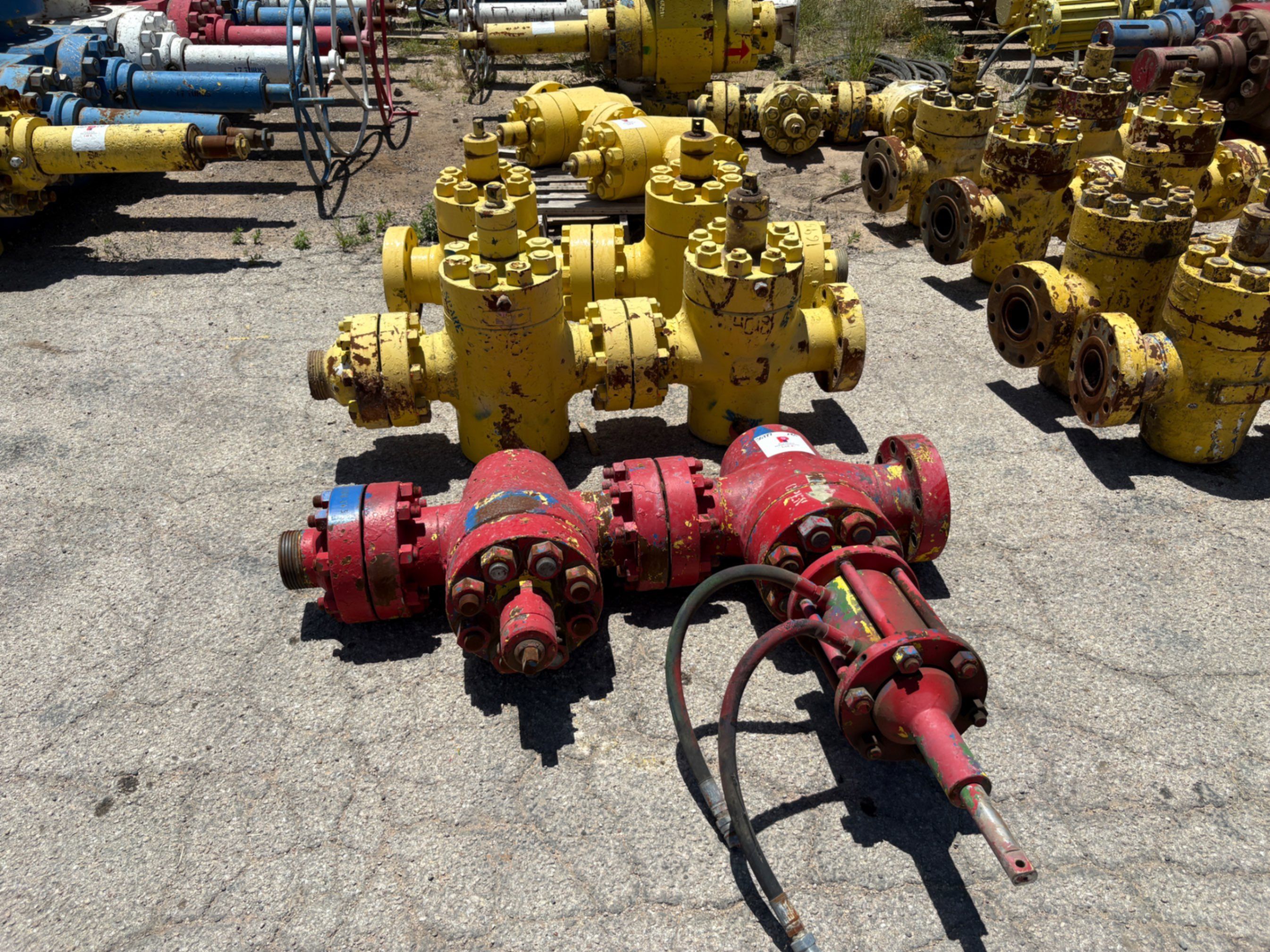 Used (8x$) (8) 4” 10k gate valves