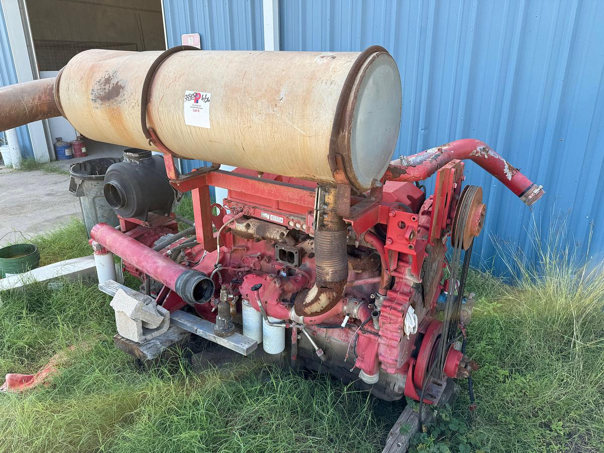 Used 2004 DETROIT SERIES 60 12.7L 500-HP W/ ALLISON CLT754 TRANSMISSION (INCOMPLETE)