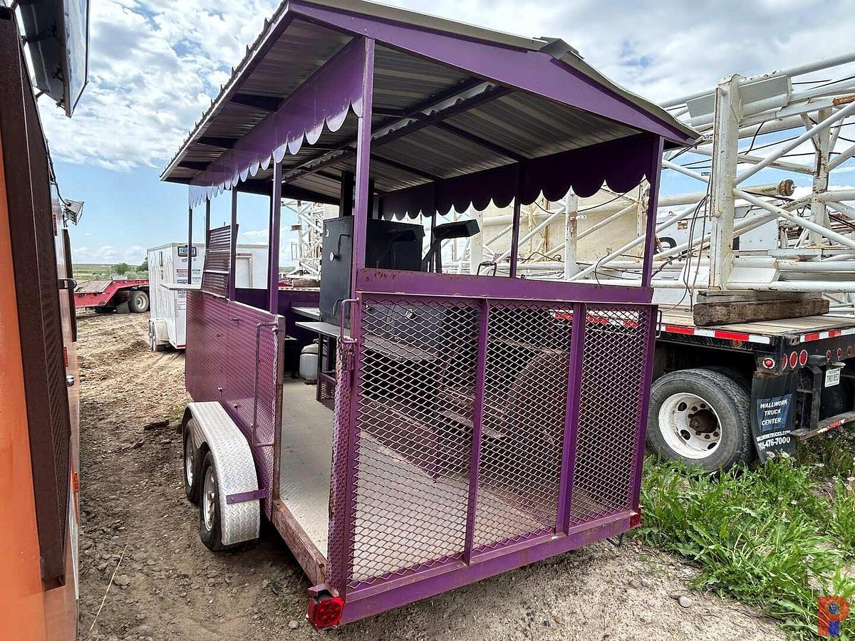 Used GATOR PIT 16’ T/A BUMPER BBQ PIT TRAILER